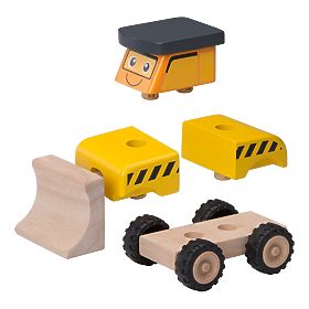 Wonderworld Mini Bulldozer in Legno