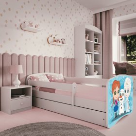 Lettino per bambini con barriera - Frozen 2, All Meble, Frozen