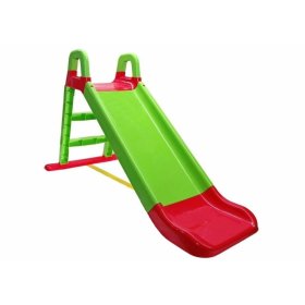 Scivolo per bambini Happy 140 cm - verde-rosso