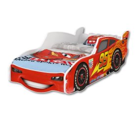 Letto McQueen Lightning - rosso, BabyBoo, Cars